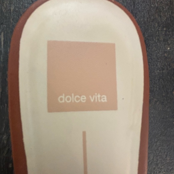 Dolce Vita Berrit Studded Saddle Slide Sandals Size 10 NWT Chic Leather Slides - Picture 12 of 12